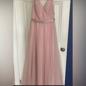 Blush Bridesmaids/ Prom Dress
